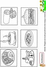 Schede Mangiamo Didattiche Alimentazione Colorare Poldo Alimenti Pineglen Ambiente sketch template