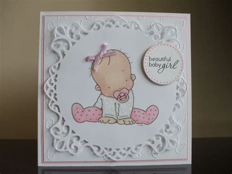 handmade baby girl card baby girl card ideas baby girl card