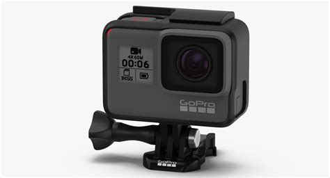 gopro hero  cameras  model turbosquid