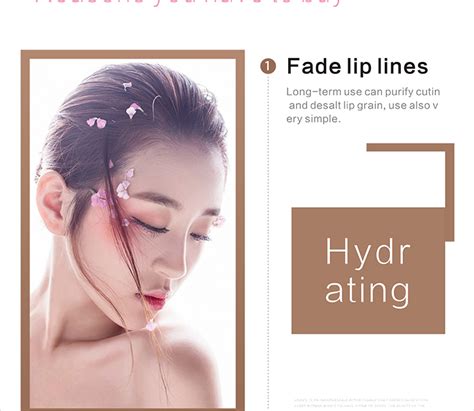 Customized Moisturizing Plumping Hydrogel Collagen Crystal Lip Mask