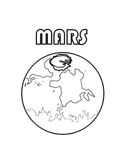 picture  planet mars coloring pages color luna