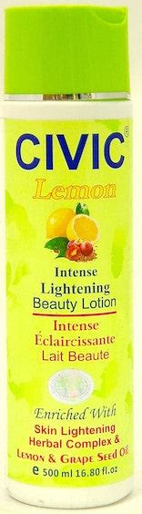 civic lemon intense lightening beauty lotion 16 8 oz bargainside