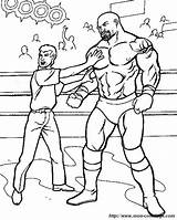 Arbitro Imprimir Wrestler Lutadores Ausmalbilder Ausmalbild sketch template
