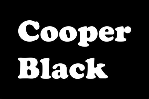 cooper black font youworkforthem