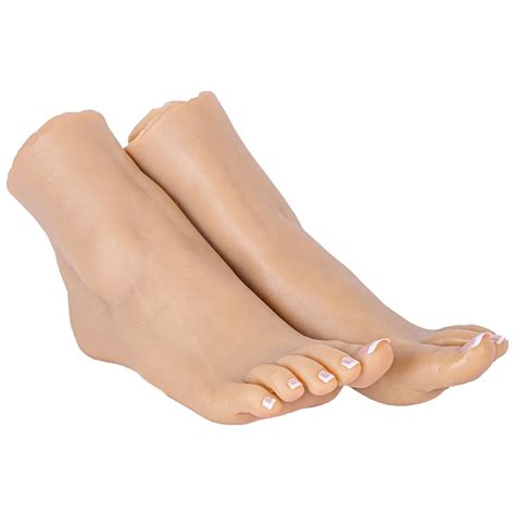 Fashionable Tpe Soft Sex Foot Fetish Toys Nail Art Display Foot Model