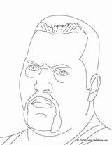 Big Show Wwe Coloring Pages Draw Wrestler Colo sketch template