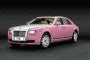 rolls royce builds pink ghost   foster breast cancer