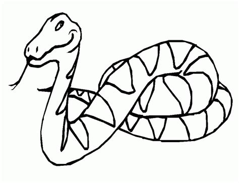 snake coloring pages coloring home