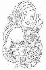Tattoo Coloring Pages Fairy Skull sketch template