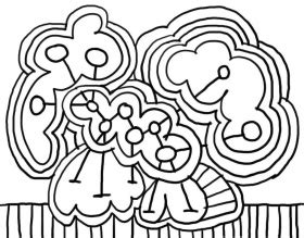 shapes cartoon coloring page geometric design pages coloring home