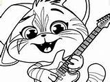 Cats Coloring Games sketch template