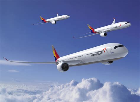 airbus  rendering image  asiana airlines aircraft wallpaper