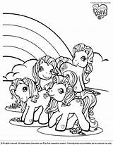 Pony Coloring Little Pages sketch template