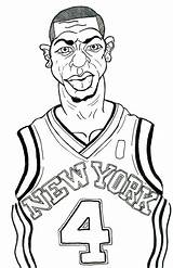 Coloring Pages Lebron James Nba Players Basketball Printable Shoes Cartoon Carmelo Anthony Getcolorings Getdrawings Color Fresh Print Colorings sketch template