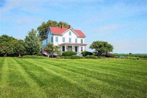 desirable spaces eastern shore farmhouse features breathtaking views