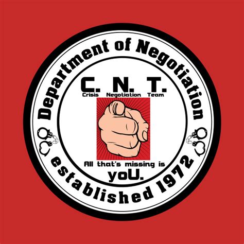 cnt  logo negotiator tank top teepublic
