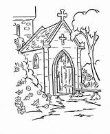 Coloring Pages Medieval Church Printable Churches Sheets Chapel Color Castle Fantasy Castles Drawing Activity Print Children People Kids England Adults sketch template