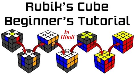 solve xx rubiks cube full tutorial step  step  hindi