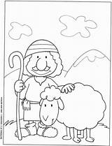 Jesus Shepherd Shepherds Good Appreciation Berger Ob Deus Parabole Getcolorings sketch template