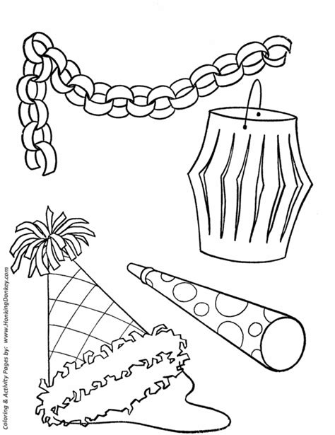 birthday coloring pages  printable kids birthday party