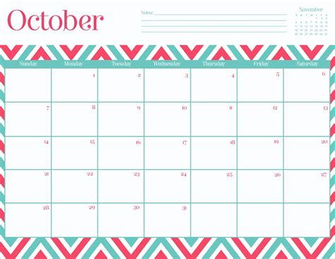 freebies october calendars   lovely blog