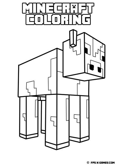 minecraft coloring pages  coloring home