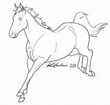 Horse Lineart Line Deviantart Sport Drawing Coloring Horses Drawings Running Pages Outline Warmblood Cliparting Tack Animal Choose Board sketch template