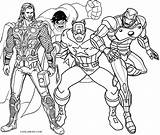 Thor Coloring Pages Super Printable Hero Kids Squad sketch template