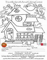 Contest Tina Coloring Randy Maraj Tovar Halloween Fun sketch template