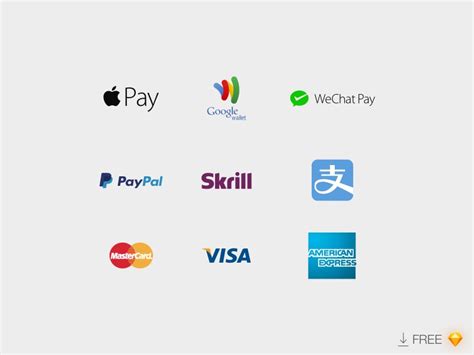 payment logos  sketch file  chus  dribbble