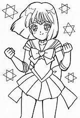 Sailor Saturn sketch template