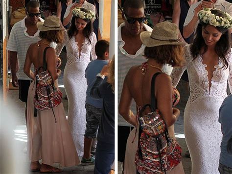 beyonce crashes a wedding in italy woman s day