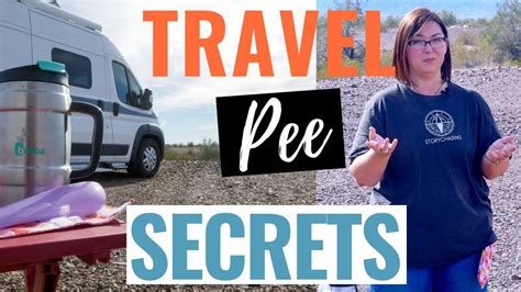 how to pee outside while camping and reduce rv dumping pee