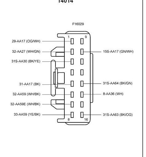 ford focus central locking module wiring diagram  ford focus ford diagram