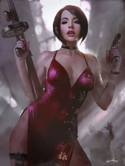 Rule 34 1girls Ada Wong Ada Wong Caroline Ribeiro Asian Asian