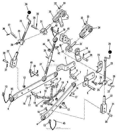 simplicity   point hitch field installed parts diagram   point hitch