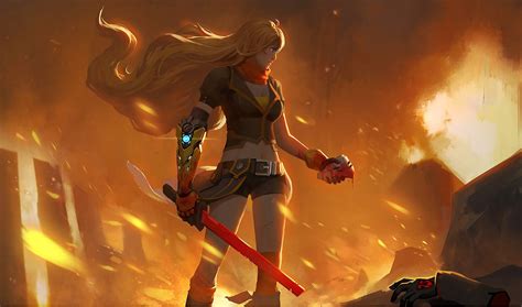 rwby yang wallpaper ·① download free awesome full hd backgrounds for