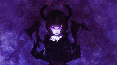 purple anime girl wallpapers wallpaper cave