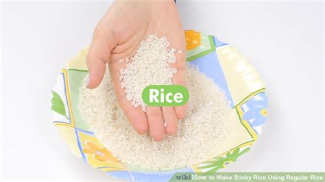 3 Ways To Make Sticky Rice Using Regular Rice Wikihow