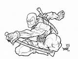 Coloring Deadpool Pages Coloriage Printable Imprimer Drawing Print Avengers Dessin Marvel Colorier Hard Kids Library Books Clipart Sheets Visit sketch template