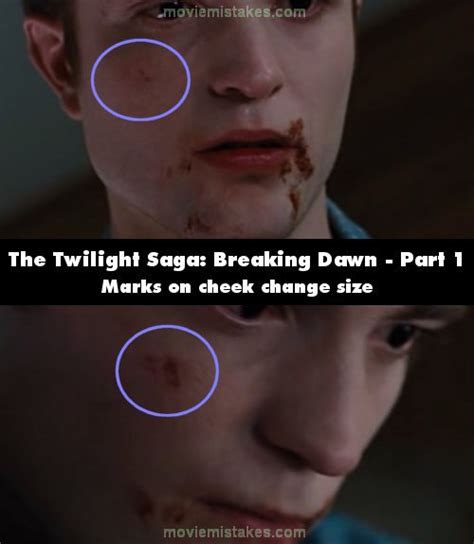 the twilight saga breaking dawn part 1 movie mistake picture 1