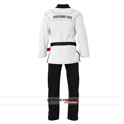 white black brazilian jiu jitsu gi boxing mma equipment