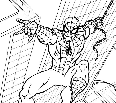 supercoloring spiderman coloring pages