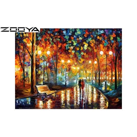 zooya diamond painting abstract oil painting diamond embroidery crafts diy diamond mosaic