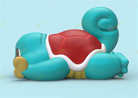 Obj File Chubby Squirtle・3d Printable Model To Download・cults