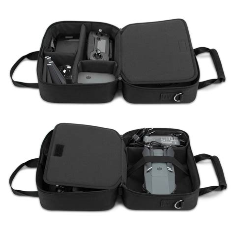usa gear drone carrying case  strap adjustable dividers  accessory pockets compatible