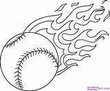 Coloring Softball Pages Printable Kids Popular sketch template