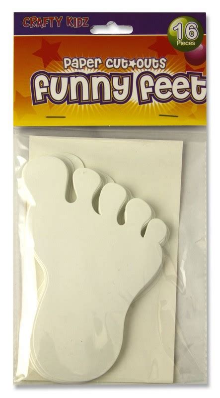 funny feet cut outs abc school supplies