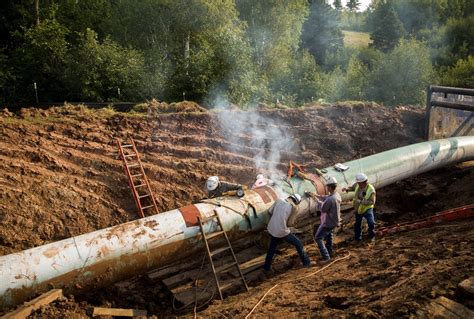 enbridge argues   oil pipeline needed  minnesota region mpr news