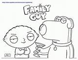 Coloring Family Pages Guy Printable Stewie Dad American Drawings Cartoons Brian Families Drawing Show Print Regular Cleveland Library Popular Coloringhome sketch template